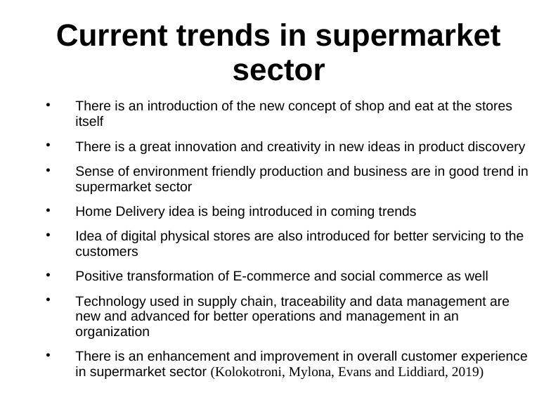 Current Trends in Supermarket Sector: TESCO Challenge_2