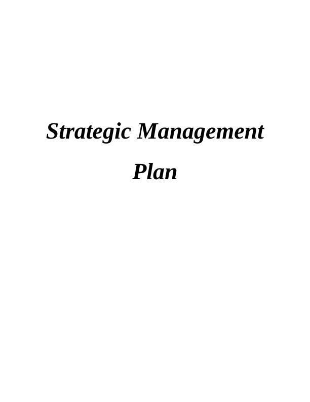 Strategic Management Plan for Burberry_1
