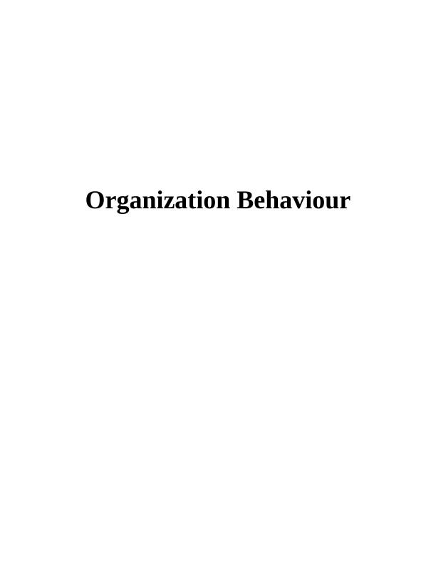 Research in organisational behavior : Toyota Moto corporation_1