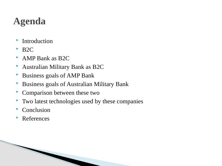 EBusiness. Introduction. B2C. AMP Bank as B2C. Austral