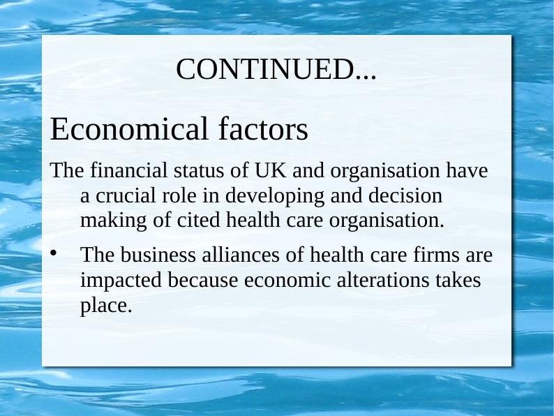 ( P37 ) Influences on Health and Social Care Organisations_2