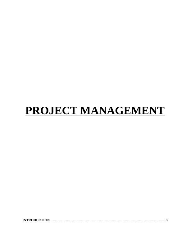 Project Management: London 2012 Olympics_1