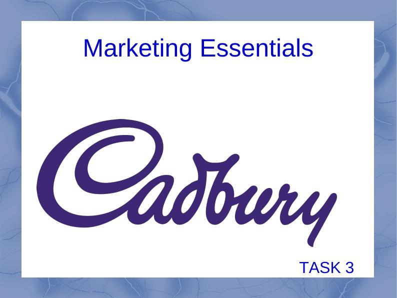 Developing a Marketing Plan for Cadbury's New Chocolate Bar 'Silk Bubbly'_1