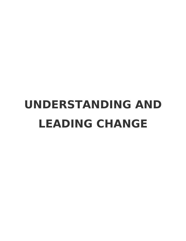 The Impact of Change on Organisations, Teams and Individuals_1