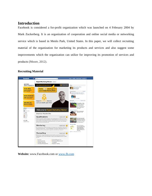 Facebook as a For-profit Organization_3