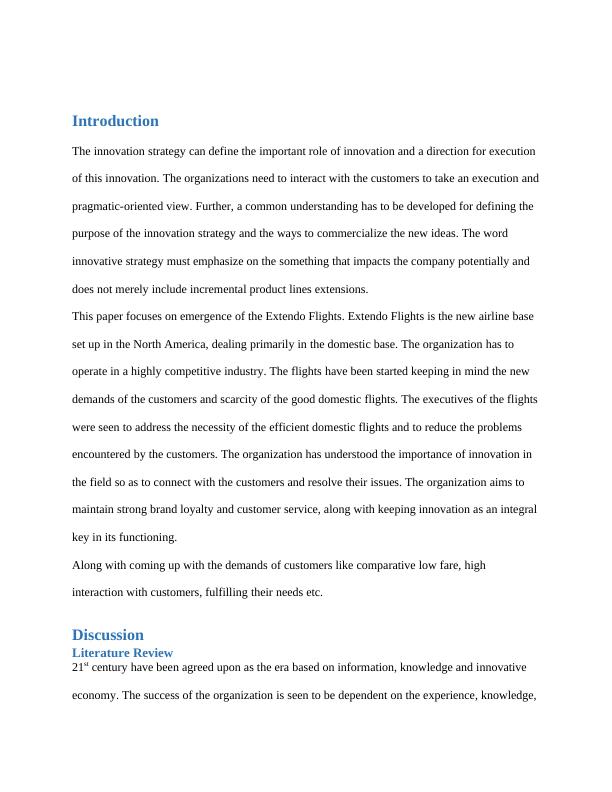 Importance of Innovation in the Emergence of New Ventures: A Case Study of Extendo Flights_3
