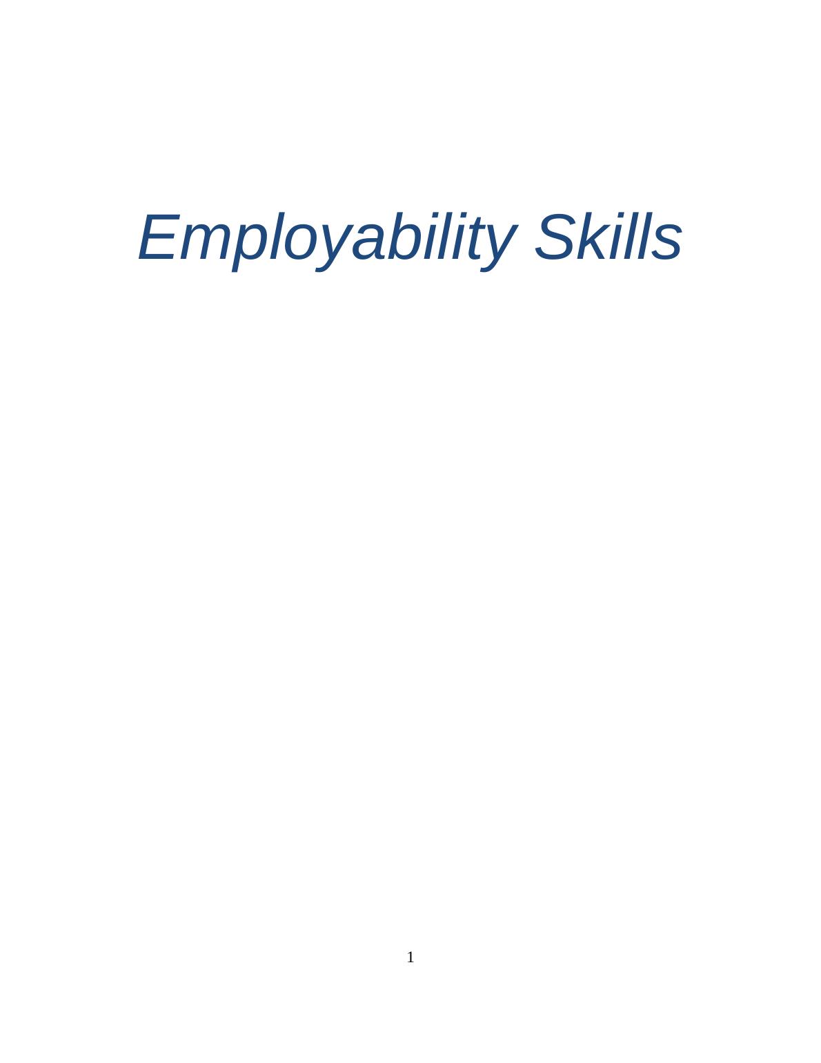 Aspects of Employability Skills_1
