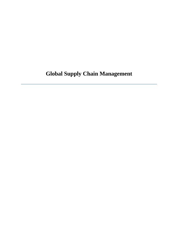 Implementation of Linear Programming Model in Global Supply Chain Management of Coca-Cola Company_1