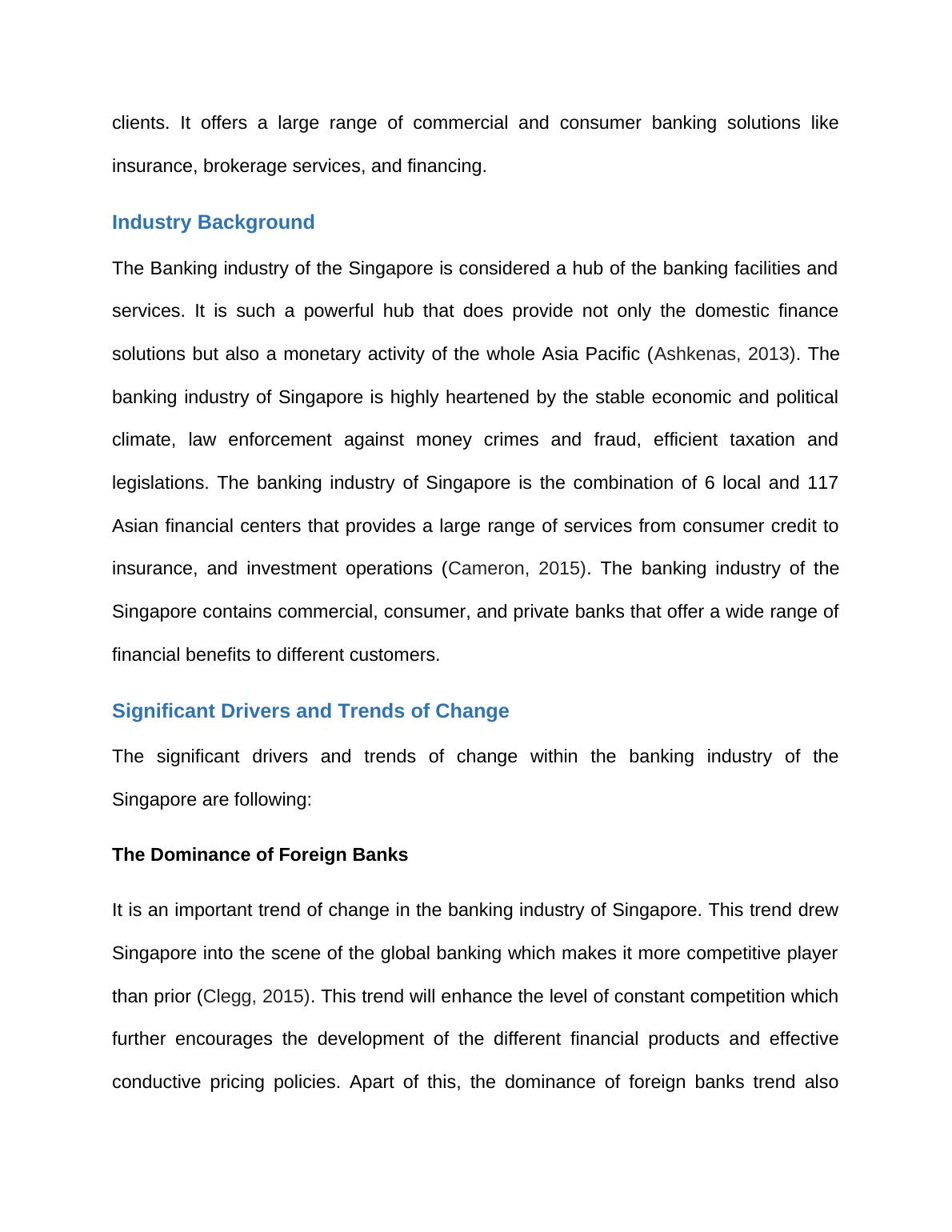 Paper on Banking Industry: Bank of Singapore_4