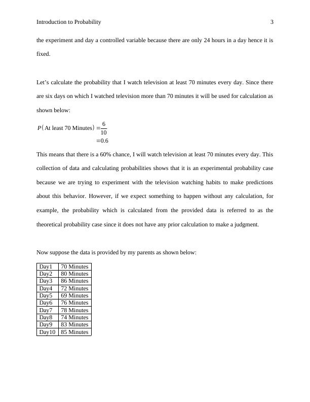 Introduction to Probability and Experimental Probability Case_3