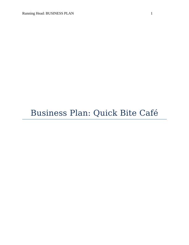 Sample Assignment on Business Plan (pdf)_1