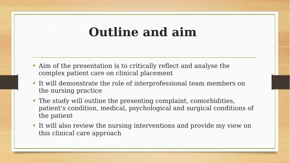 Complex Care: Critical Reflection and Analysis of Complex Patient Care on Clinical Placement_2