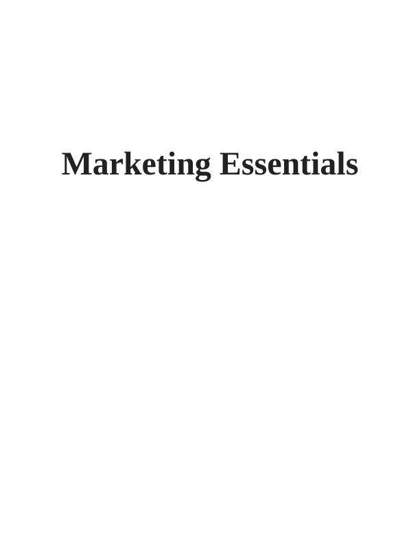 Marketing Essentials of Burberry_1