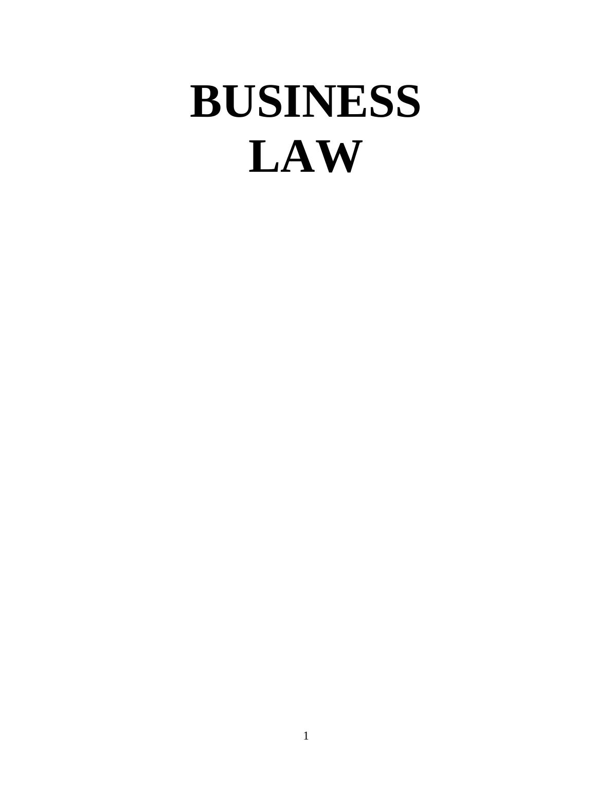 Business Law Sources, Role of Government, Types of Organizations, Funding, Legal Solutions