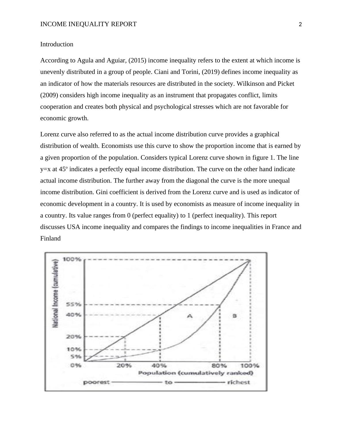 Inequality Report Desklib