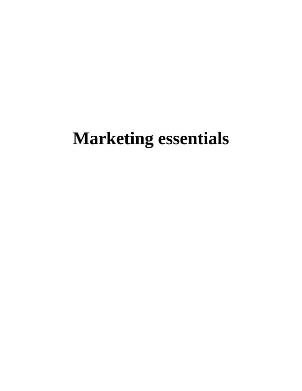 Marketing Essentials Role and Responsibilities_1