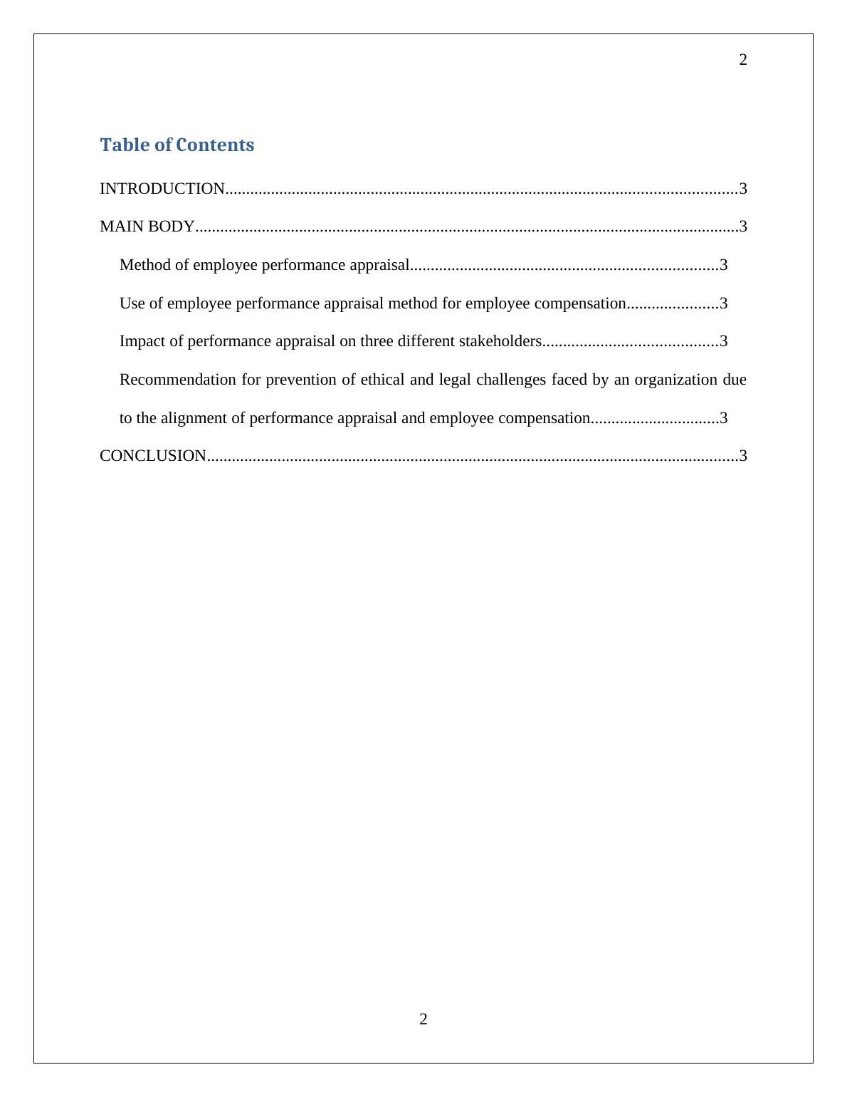 Report On Performance Appraisal Program For Employees_2