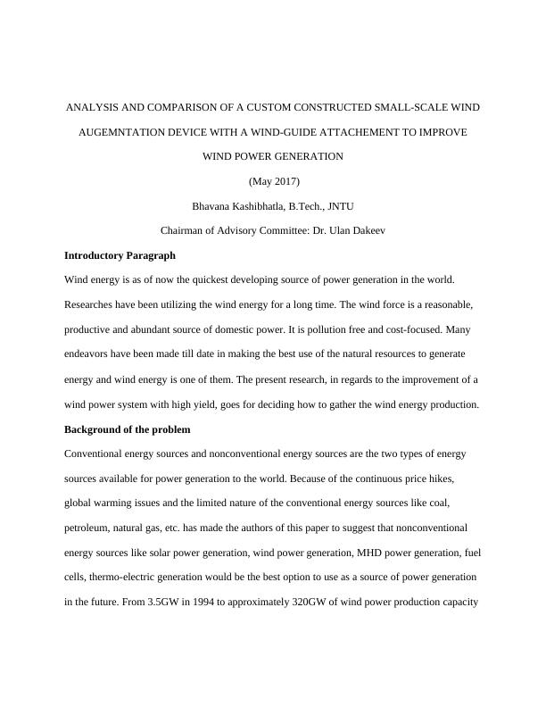 Analysis and Comparison of Small-Scale Wind Augmentation Device_1