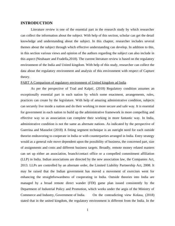 Literature Review Assignment- Regulatory Environment_3