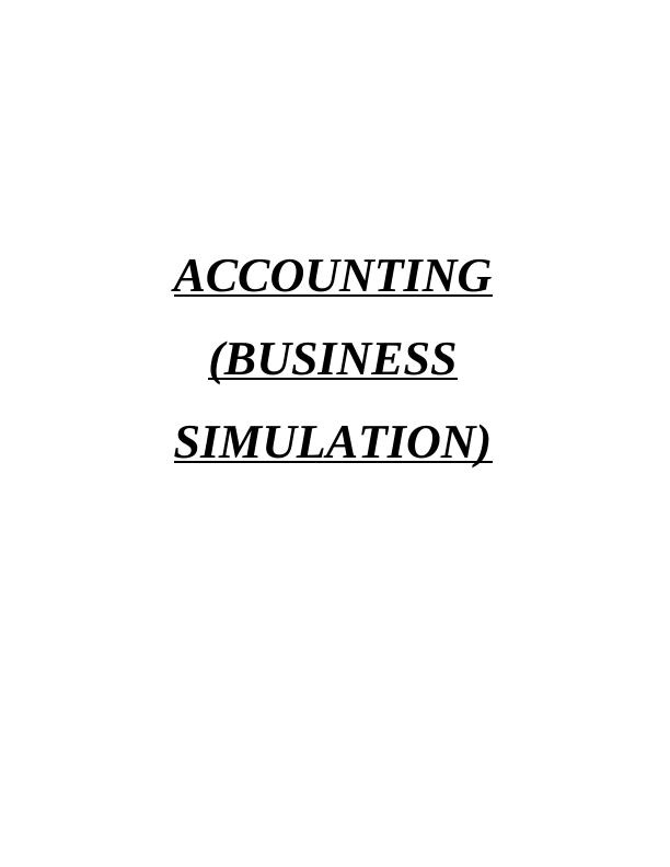 Business Simulation Using Accounting System_1