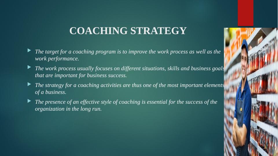 Planning and Implementation of a Coaching Strategy | PPT_2