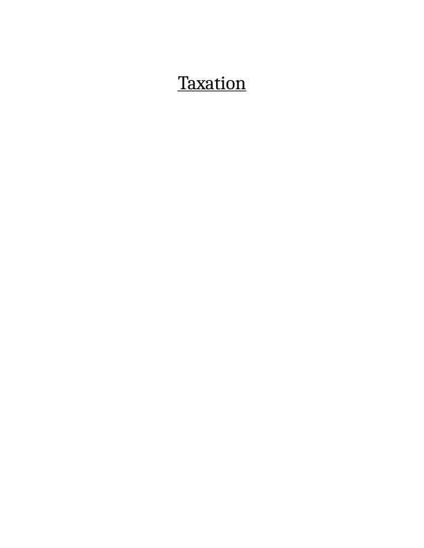Provisions available for the purpose by the law in Taxation Question 1 3_1