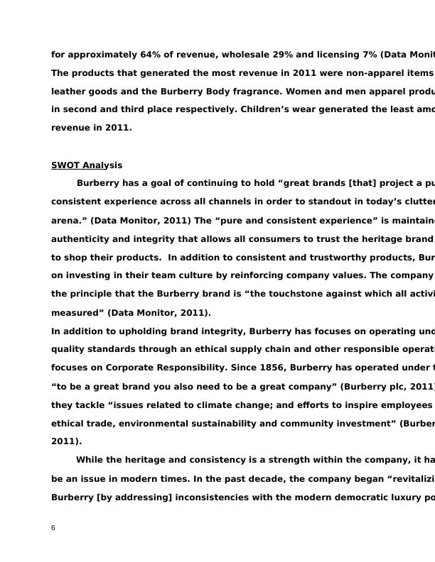 Financial Analysis in Burberry Group PDF_6