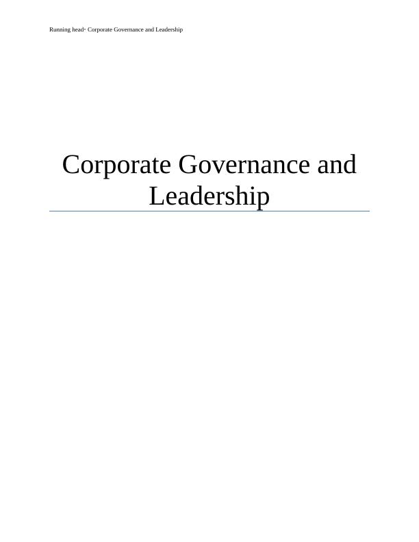 Corporate Governance and Leadership_1