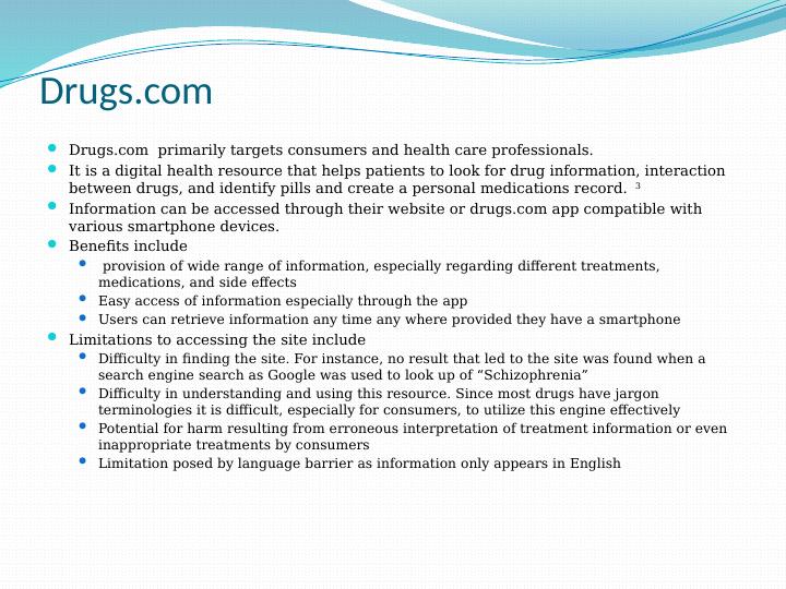 Comparison of Health Resources MedlinePlus, Mayo Clinic,