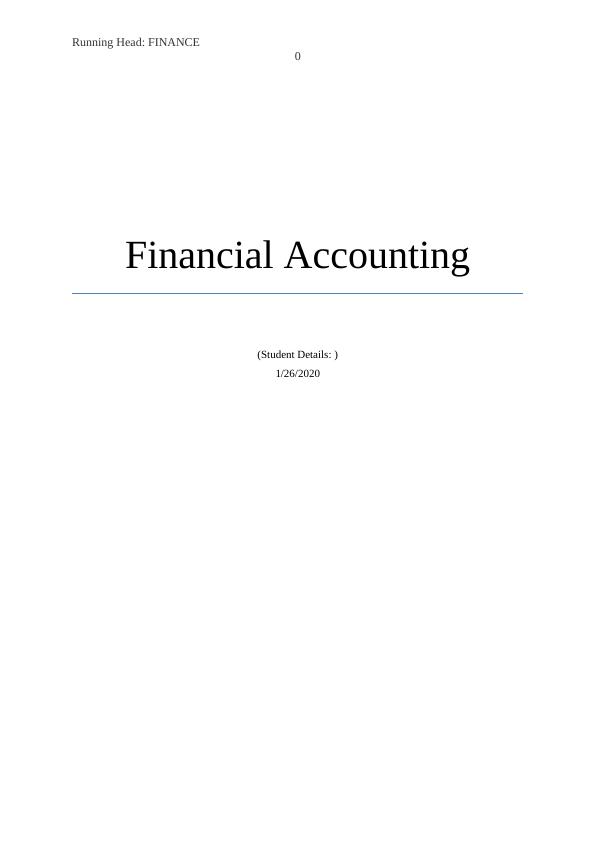 financial accounting assignment pdf free download