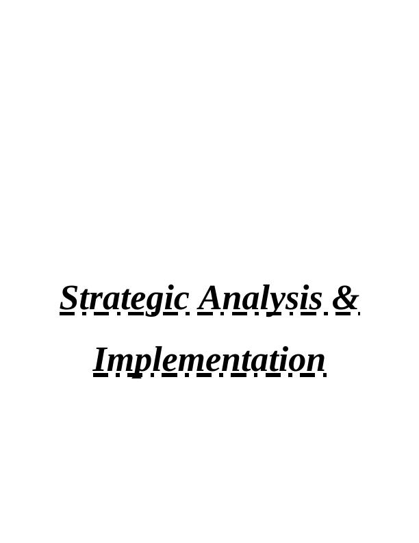 Strategic Analysis & Implementation_1