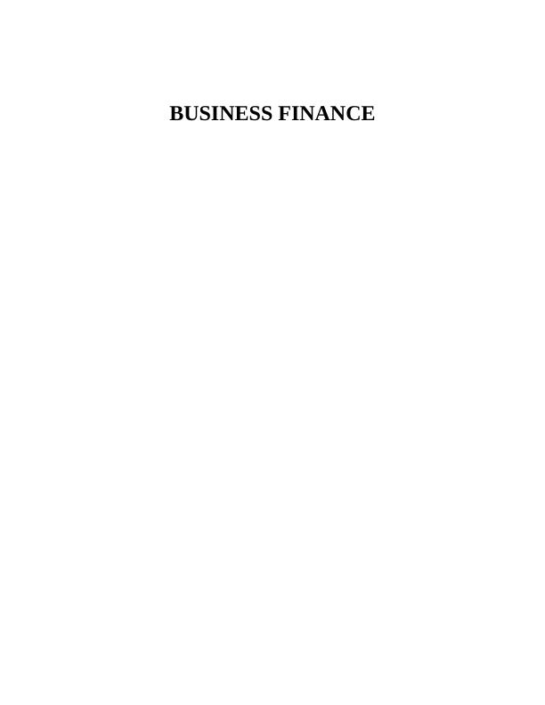 Business Finance EXECUTIVE SUMMARY On Use Of Multiple Project Evaluation Methods_1