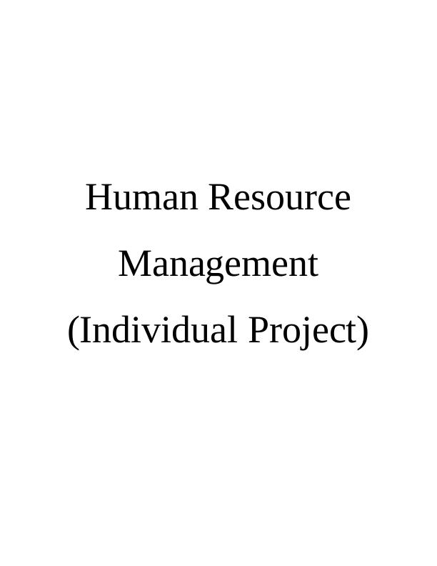 Importance of Human Resource Management in Philip Morris International_1