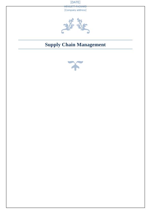 MGT513 Supply Chain Management Nestle - Desklib_1