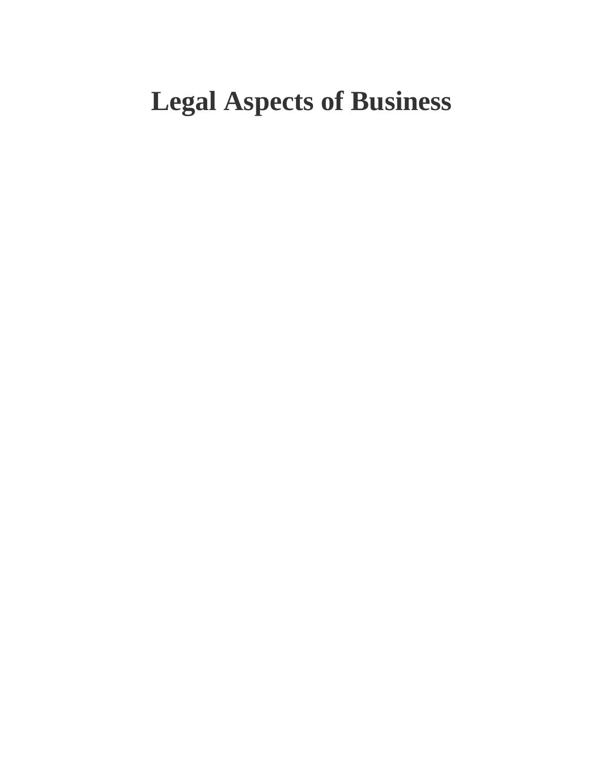 legal-aspects-of-business-study-material-and-case-law-analysis