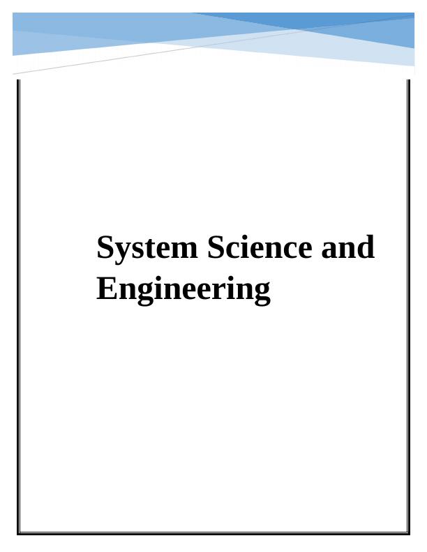 System Science and Engineering_1