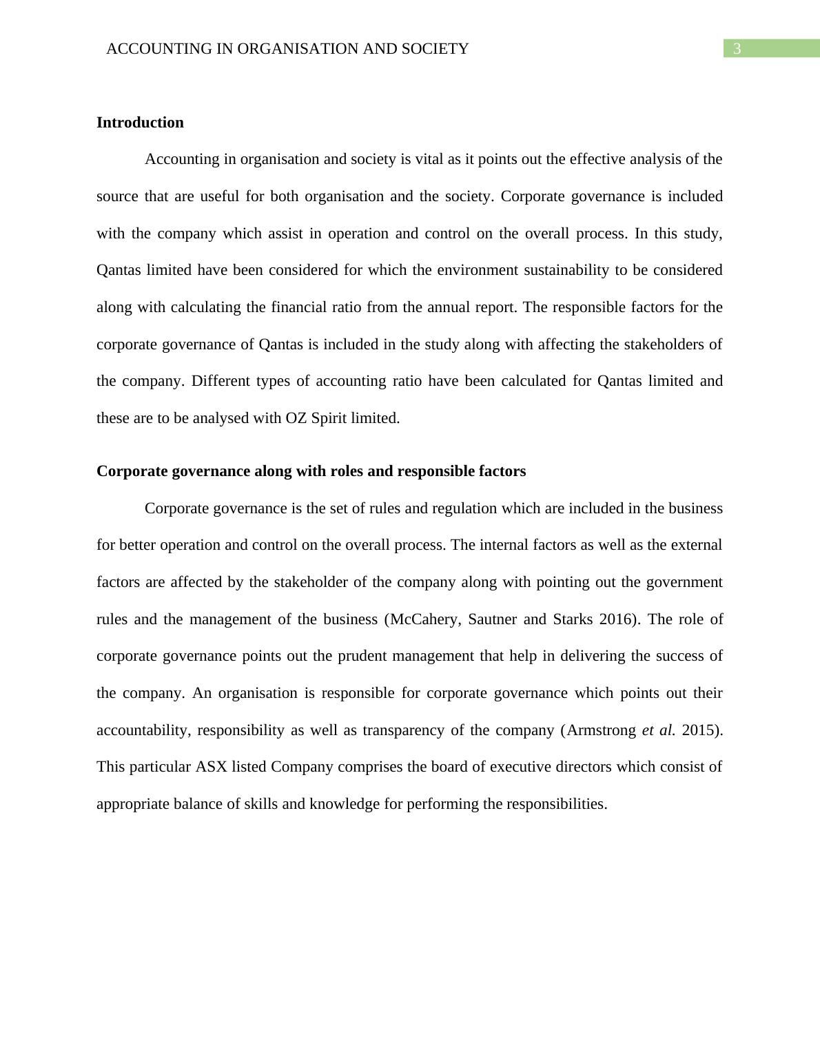 Accounting in Organisation and Society Report 2022