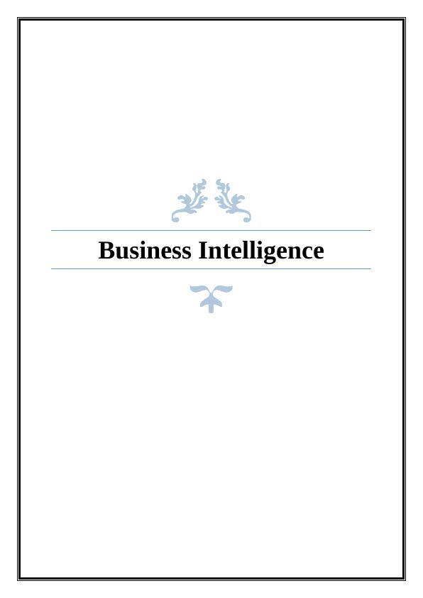 6BUIS001W: Business Intelligence_1