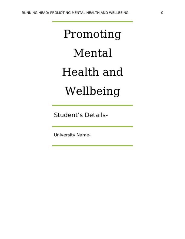 Promoting Mental Health and Wellbeing_1