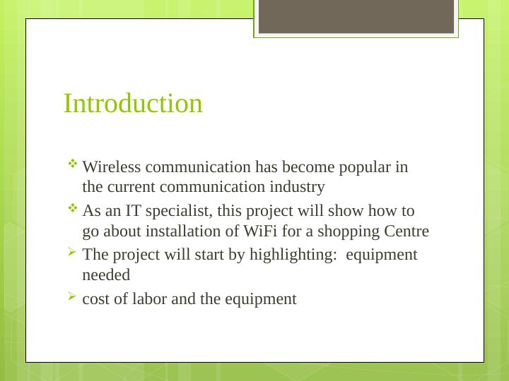 WiFi Installation for Shopping Centre: Essential Considerations, Solution Plan, and Costs_2
