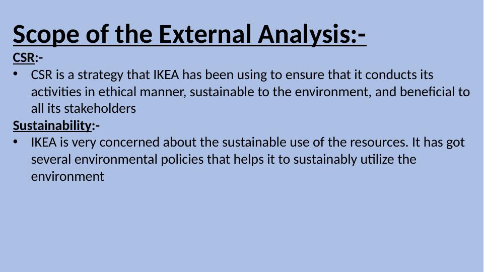External Analysis of IKEA’s CSR_3