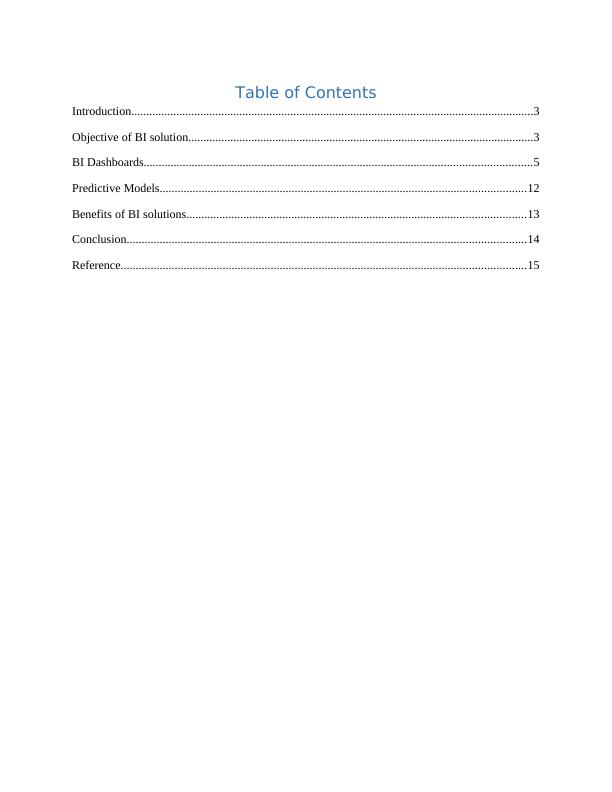 MIS781 Business Intelligence and Report for Social Enterprise