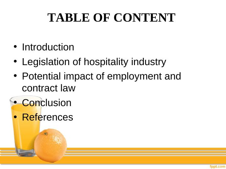 Legislation and Impact on Hospitality Industry_2