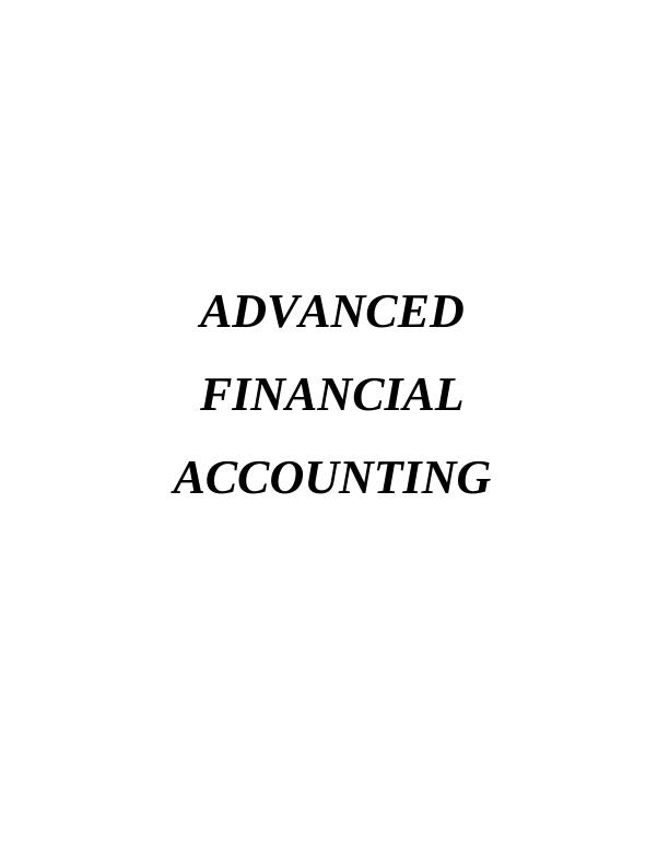 Advanced Financial Accounting Doc_1