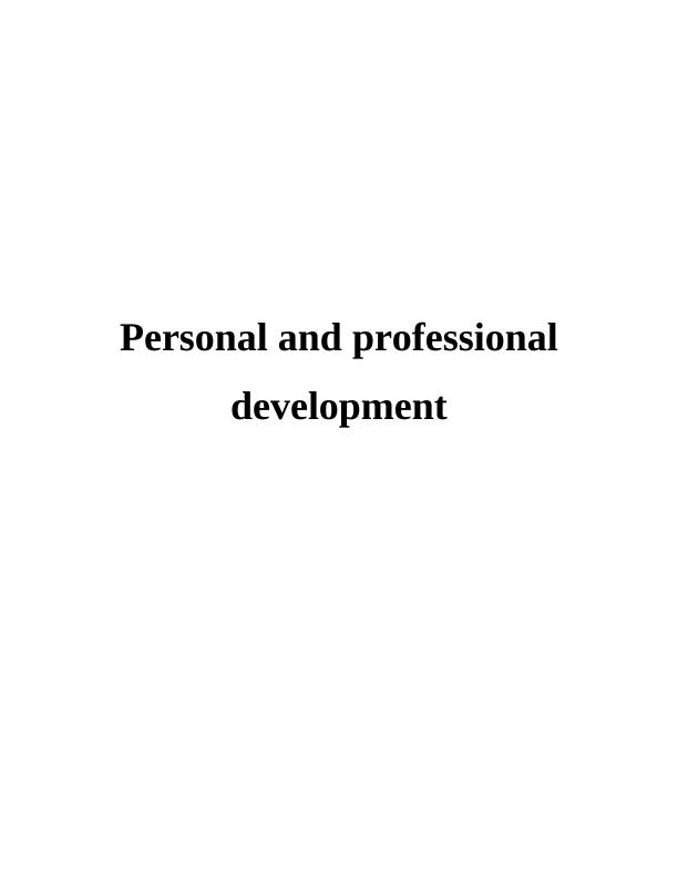 Personal and Professional Development PDF_1