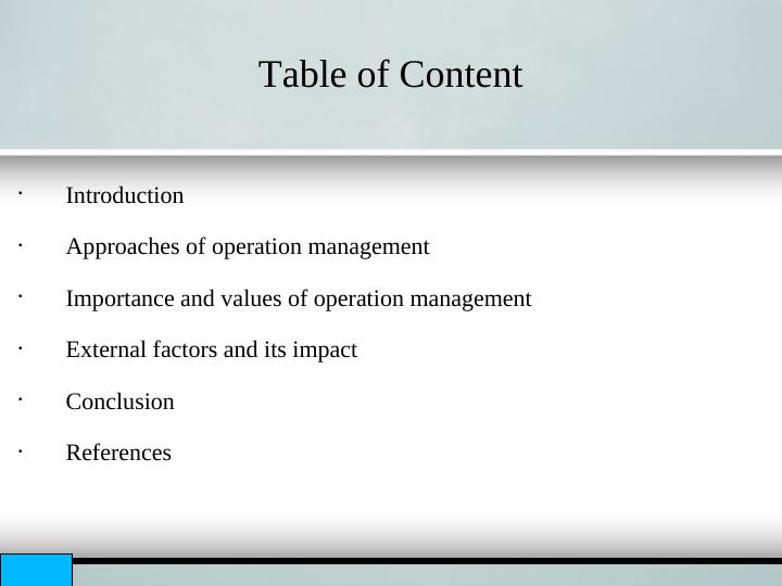 Management and Operation: Approaches, Importance, and Factors_2