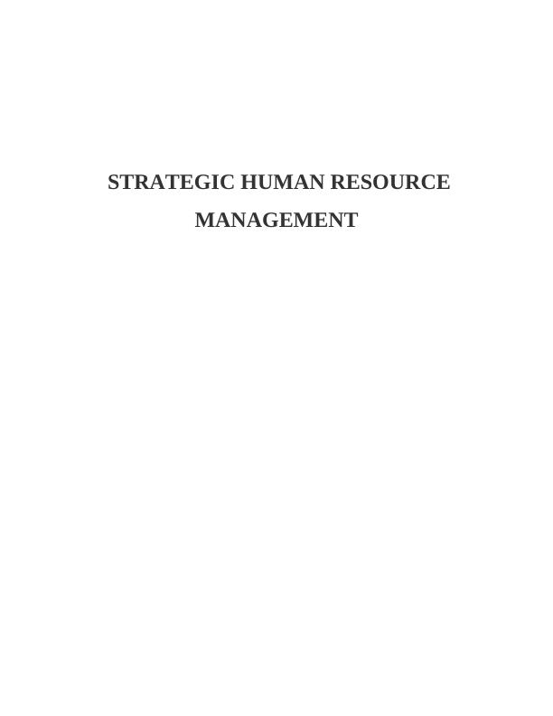 Models of Strategic Human Resource Management_1