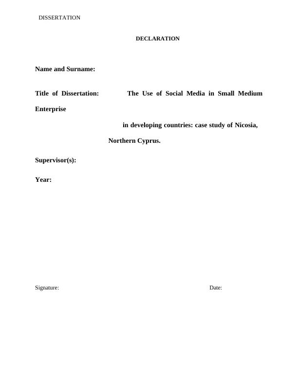 The Use of Social Media in Small Medium Enterprise in Developing Countries: Case Study of Nicosia, Northern Cyprus_4