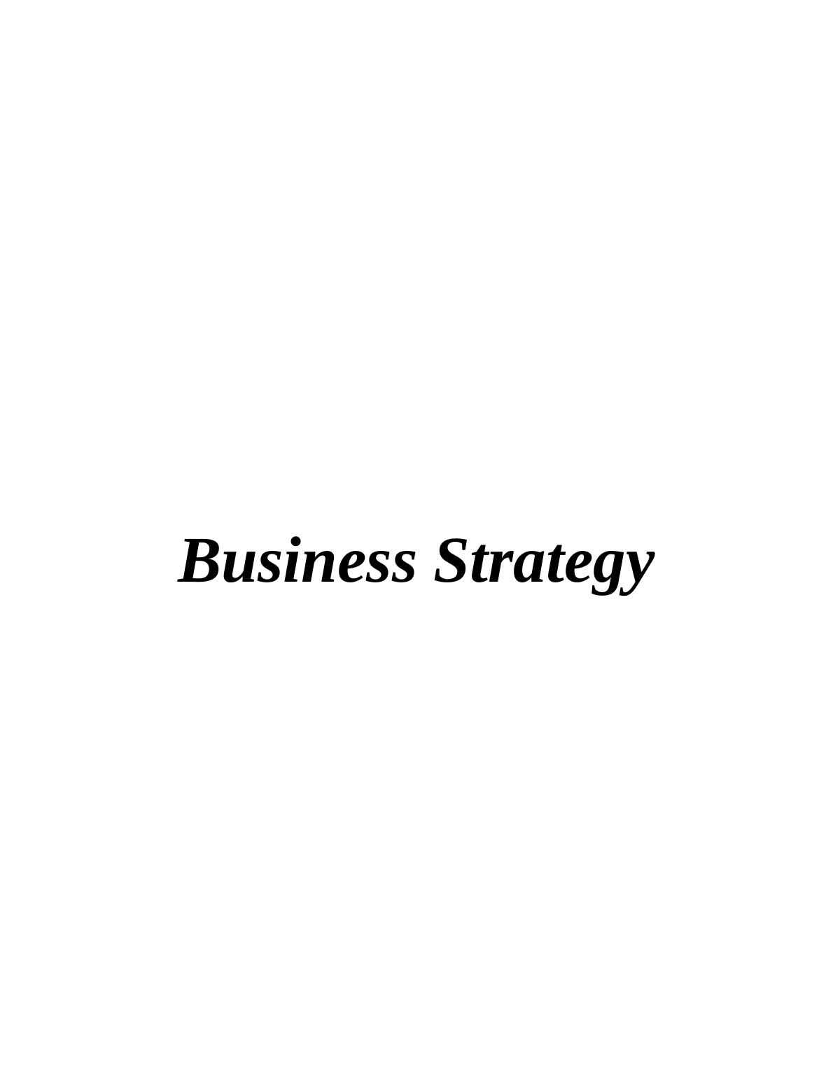 Business Strategy Project Report - ALDI_1