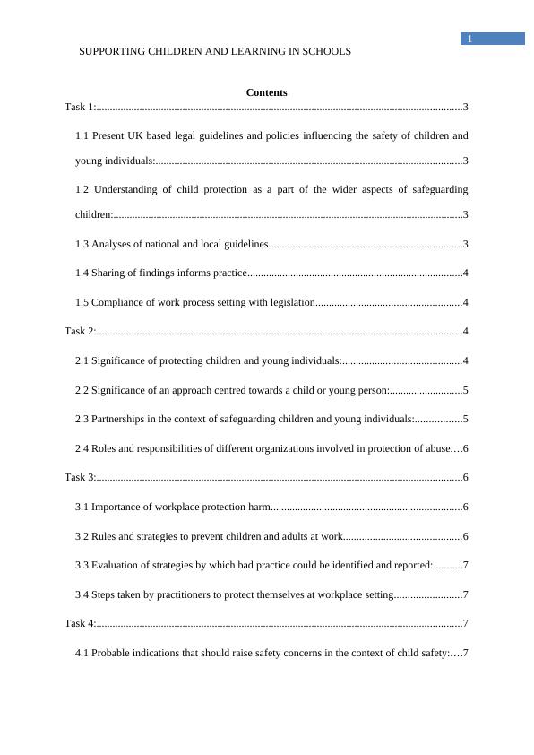 Supporting Children and Learning  Assignment PDF_2